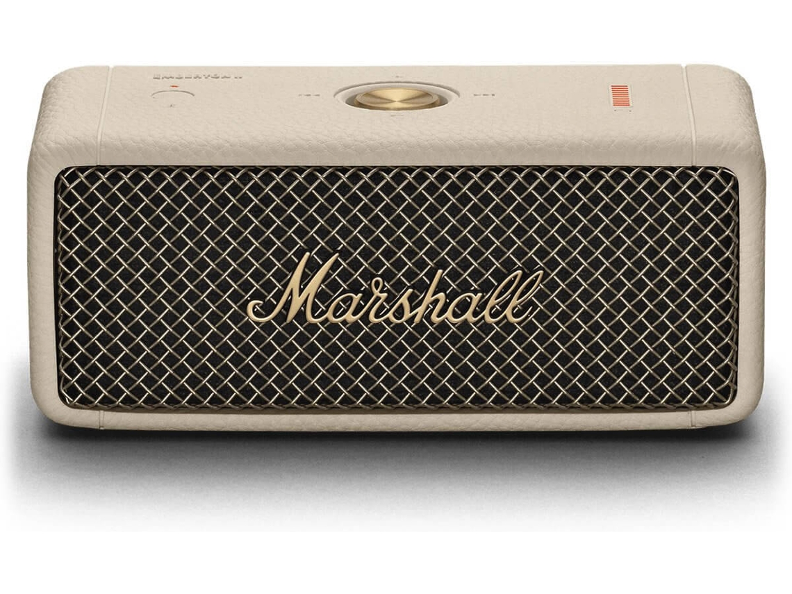 Coluna Bluetooth MARSHALL Emberton II (Autonomia: Até 30 h - Creme)