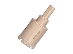 Broca De 28 Mm Com Encaixe Triangular Para Perfuração Vidro, Cerâmica,