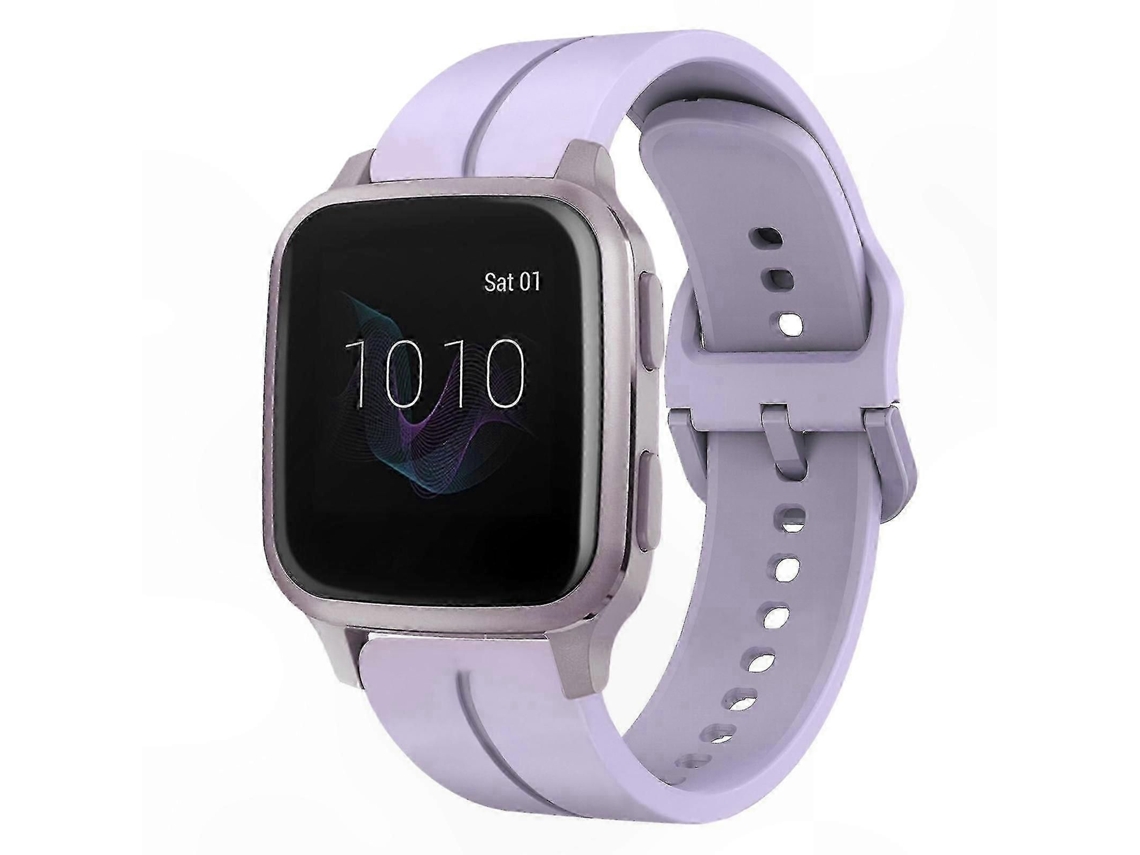 Pulseira De Substituição Em Silicone Macio Para Smartwatches Gps Quadrados.
