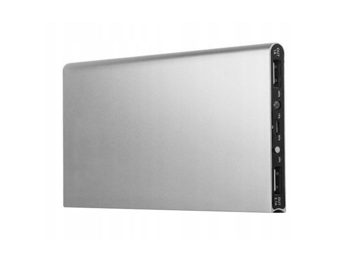 Powerbank Poderoso 20.000 Mah Prata