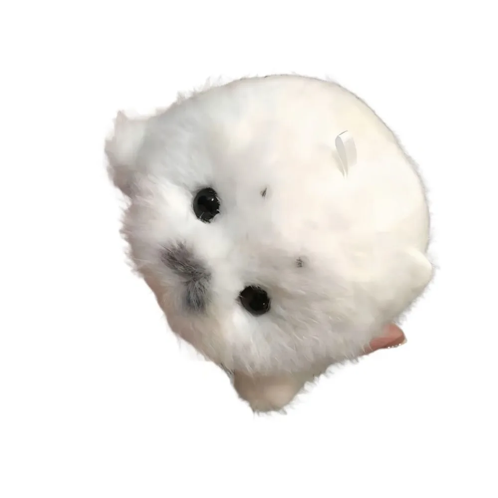 Lindo Pingente de Foca Bebê em Estilo Desenho Animado, Material Macio, Embalado em uma Bolsinha. MDUG (branco)
