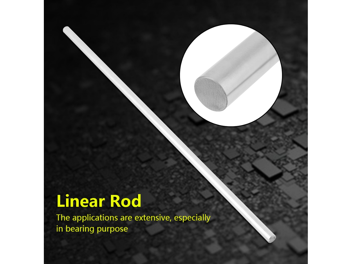 Eixo Linear De Aço Inox 8mm X 300mm