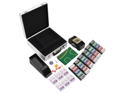 Vidaxl Conjunto De Fichas De Póquer 600 Pcs 11,5 G
