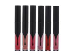 6 Peças Labial Mate De Peluche Suave Largo Duradero No Pegajoso Gloss De Lábios Ferramenta De Maquiagem