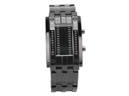 Relógio à prova d'água Hz338 com pulseira de aço EOOCOO
