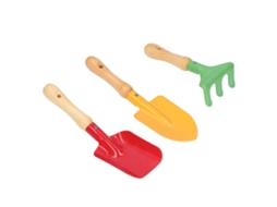 Conjunto De Ferramentas De Jardim Infantil Com 3 Peças