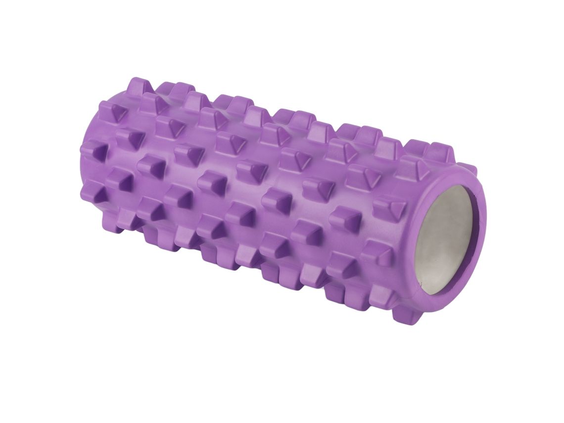 Rolo de yoga de EVA, com buraco, para massagem e relaxamento muscular, exercício, pilates | S/MARCA