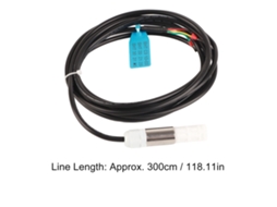 Sensor De Temperatura E Humidade Laxiscreed Com Sonda Digital De 300cm Para Deteção No Solo