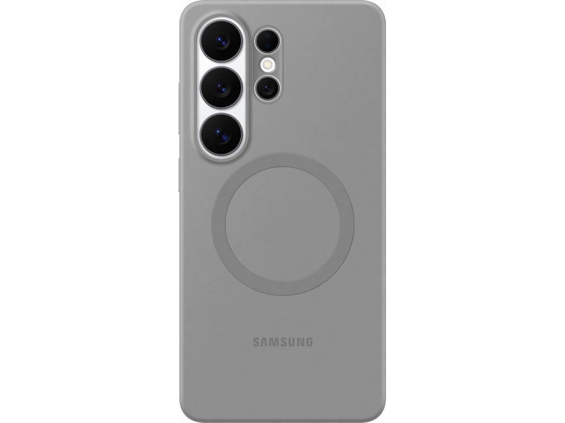 Capa SAMSUNG Silicone Magnética Galaxy S26 Ultra (Cinzento)
