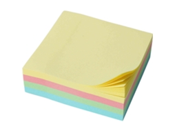 Bloco de Notas Aderentes 75x75mm Colorido NOTE!