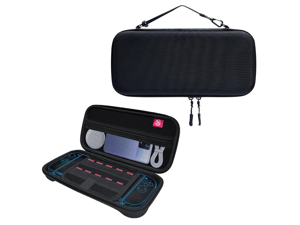 Preto/branco - Estojo De Armazenamento Para A Consola Switch2, À Prova De Choques E Resistente À Água, Com 10 Ranhuras Para Cartões De Jogos