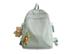 Mochila Para Estudantes Adolescentes, Mochila Feminina Com Entrada Para Fone De Ouvido.