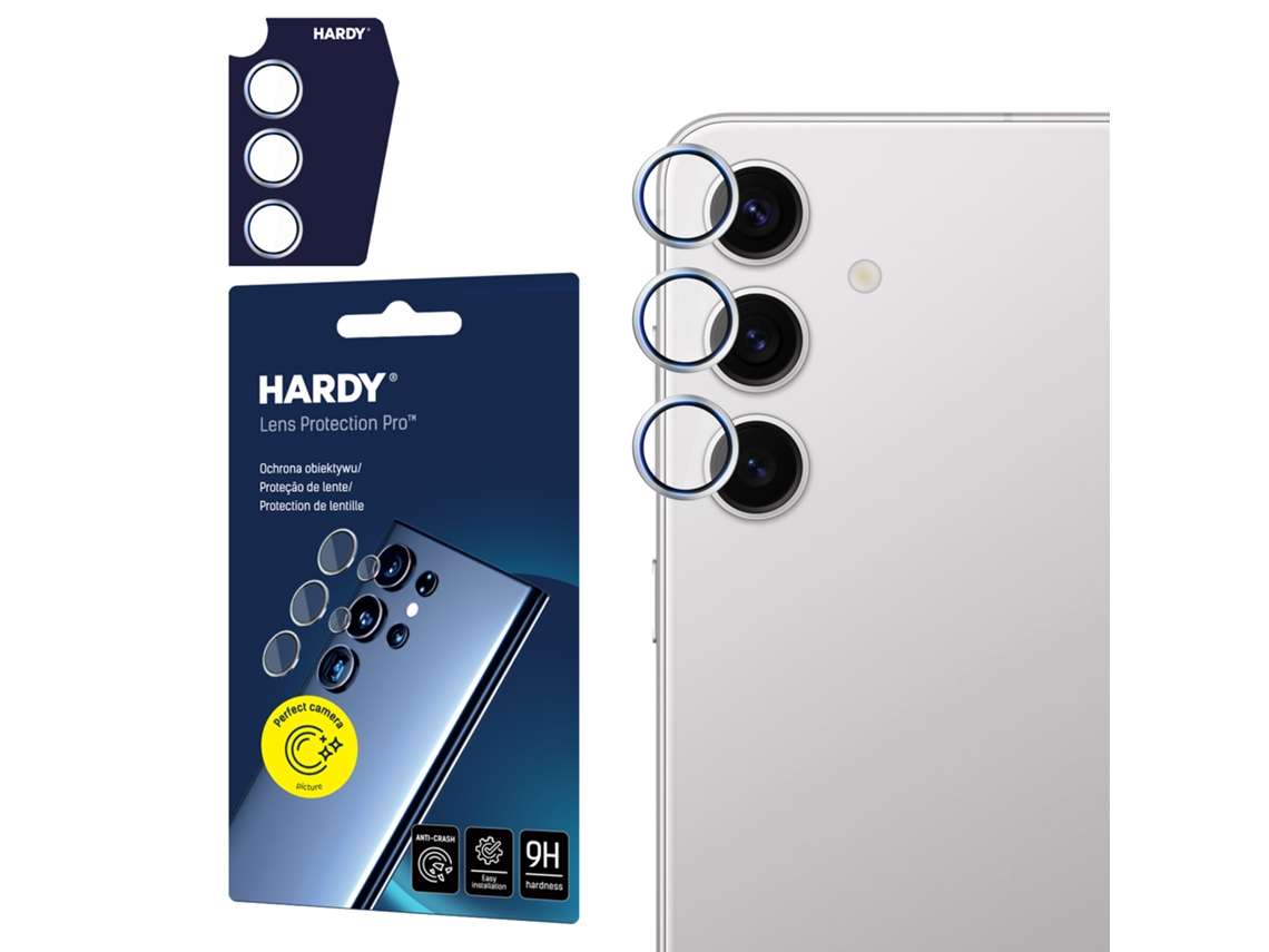 Película De Vidro Samsung Galaxy S24 3mk Hardy Lens Protection Pro
