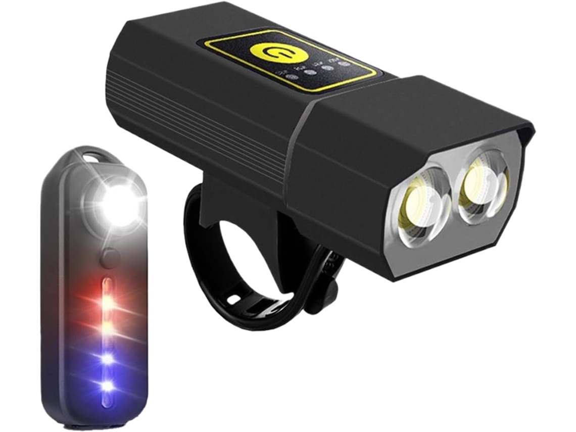 Luzes De Bicicleta Para Ciclismo Noturno, Farol Estrada.