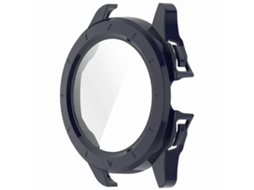 Capa Protetora À Prova D'água Com Protetor De Tela Para Acessórios De Smartwatch Na Cor Branca.