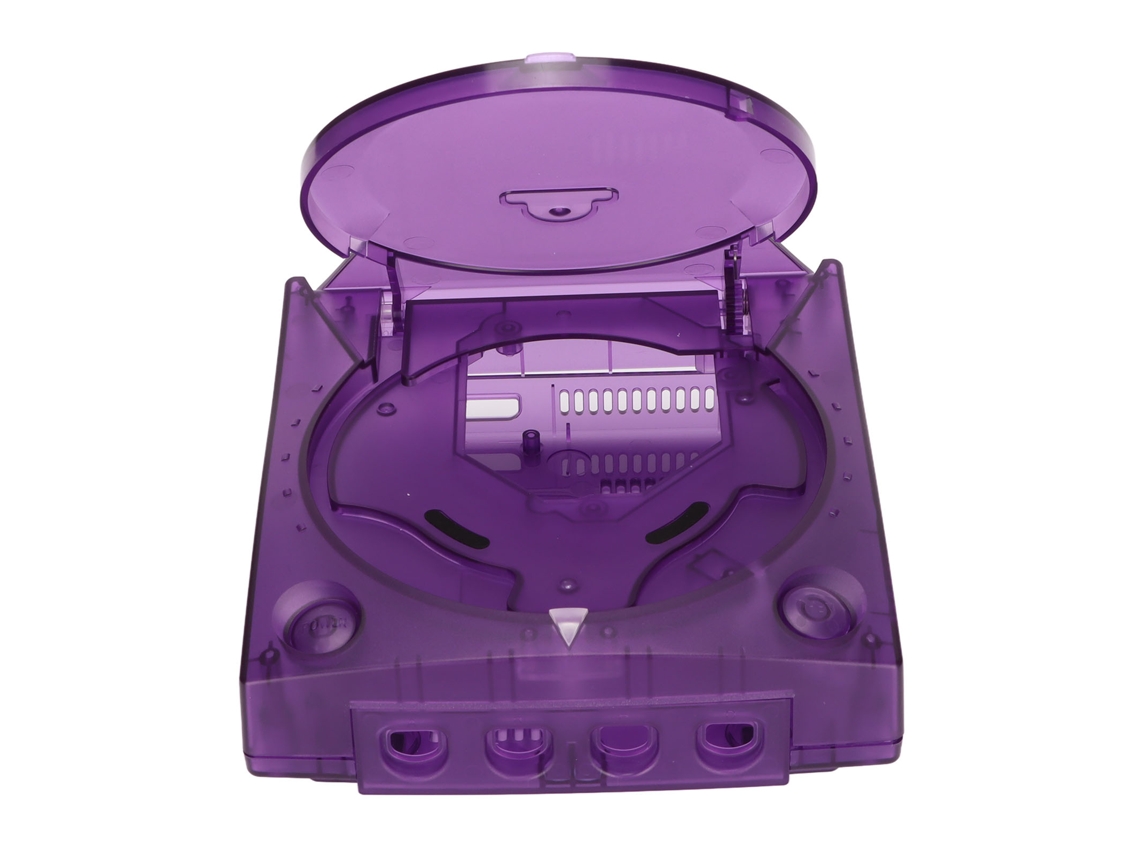 Capa Translúcida Roxa De Plástico Abs Para Sega Dreamcast Dc
