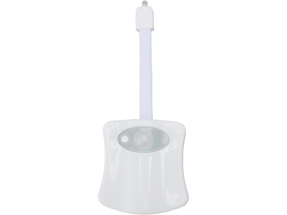 Luz De Led Para Vaso Sanitário Com 16 Cores, 5 Níveis Brilho E Sensor