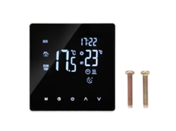 Termostato Inteligente De Aquecimento De Pisos Com Tela Touch Lcd E Wifi 4400w 5-60°c