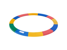 Acessórios Trampolim Protetor Borda Rede 366cm Colorido VELTRIX
