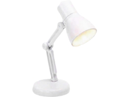 Luminária de mesa portátil com tecido sensível ao toque para maior conforto visual.