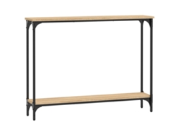 Mesa consola VIDAXL Marrom Madeira processada (100x22.5x75 cm)
