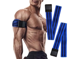 Yncm-bands De Restrição Sangüínea 2pcs Poliéster 60cm Preto Azul