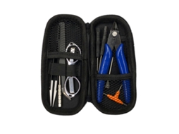 Kit de acessórios para cigarro eletrônico, mini caneta vape, bolsa faça você mesmo, pinças, alicates, bobina de resistência de fio, eletrônicos