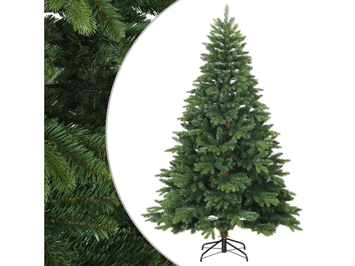 Conjunto 1 Decoração De Natal Vidaxl Verde Pvc (210 Cm)
