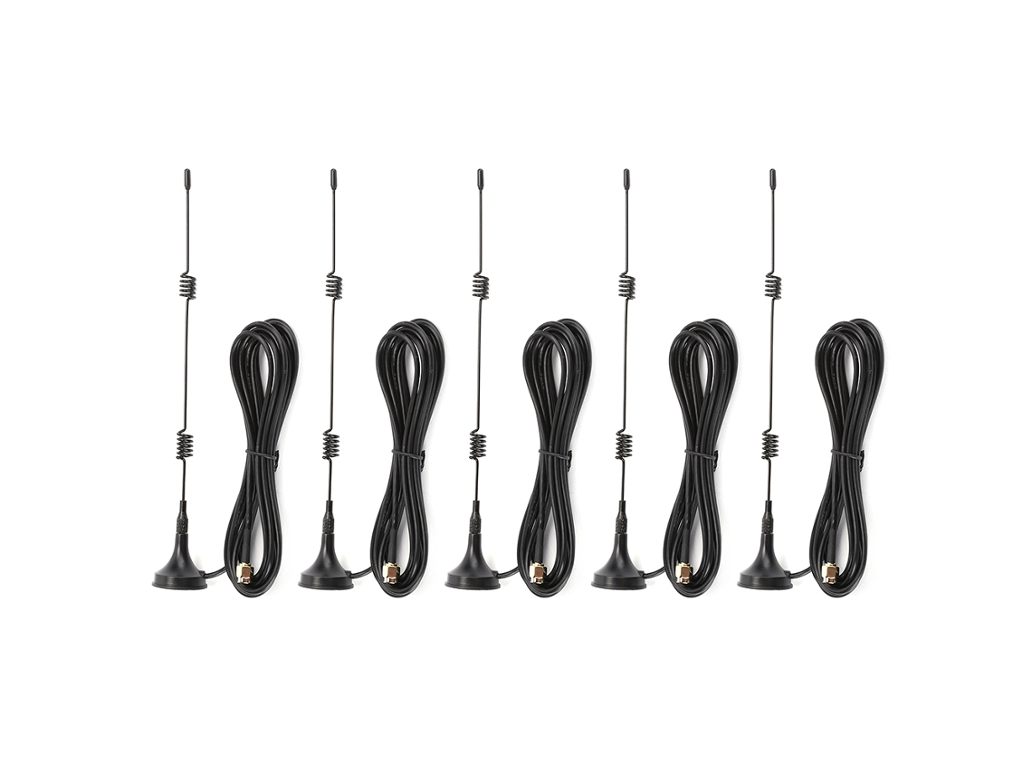 Antena Smam Com Base Magnética E Extensão Externa
