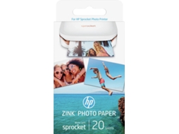 Papel fotográfico HP Sprocket 20 Folhas