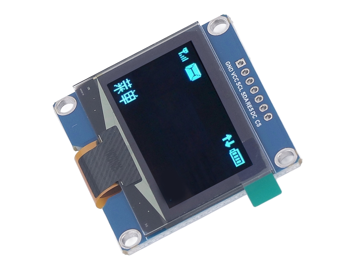 Laxiscreed Módulo De Display Ips 1,54" Com Interface Spi Para Projetos Eletrónicos
