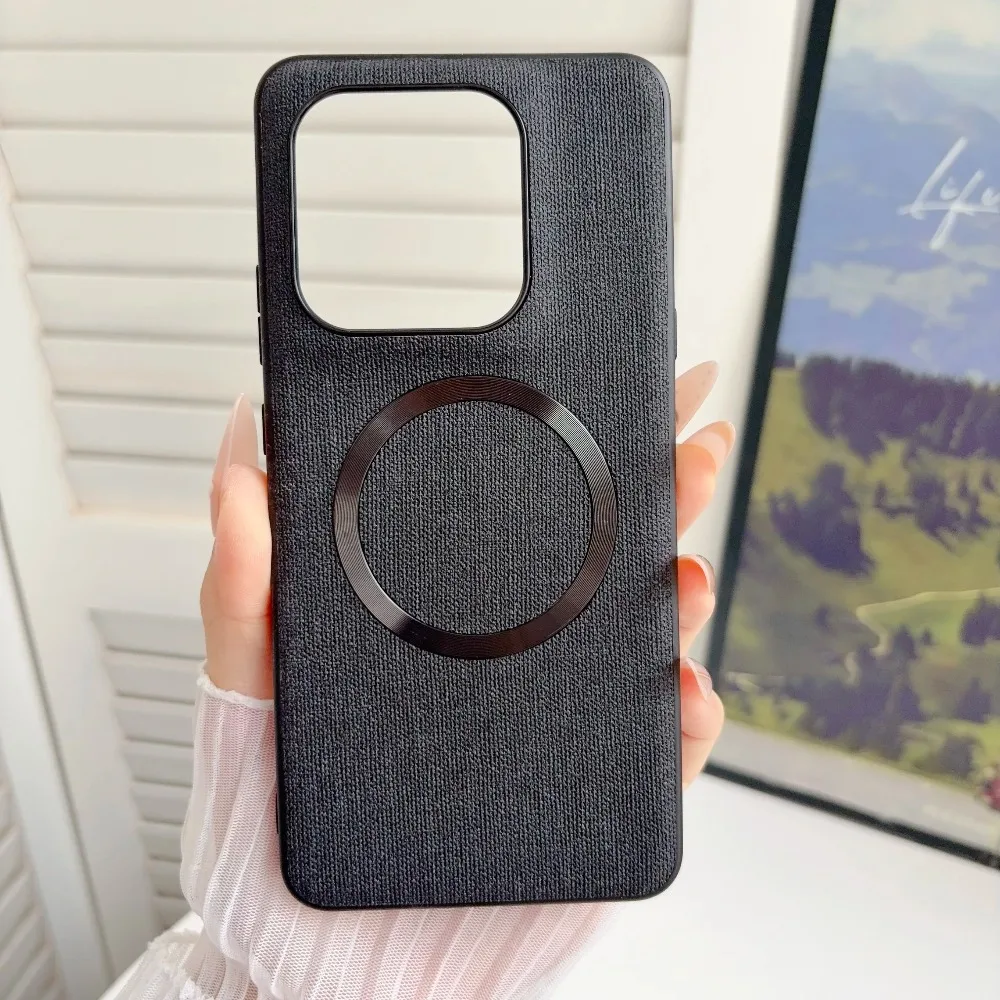 Capa De Couro Resistente A Impactos (preta, Motorola S50 Neo) Com Suporte Magsafe.