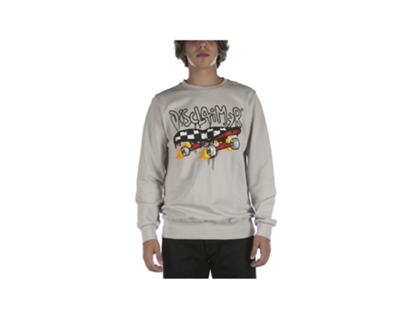 Sweatshirt de Homem DISCLAIMER Algodão Bege (XL)