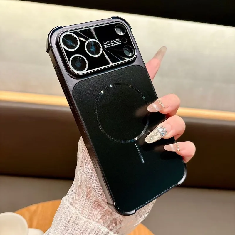 (preto 13) Capa Fosca Para Celular, Protetor De Lente, Resistente A Impactos.