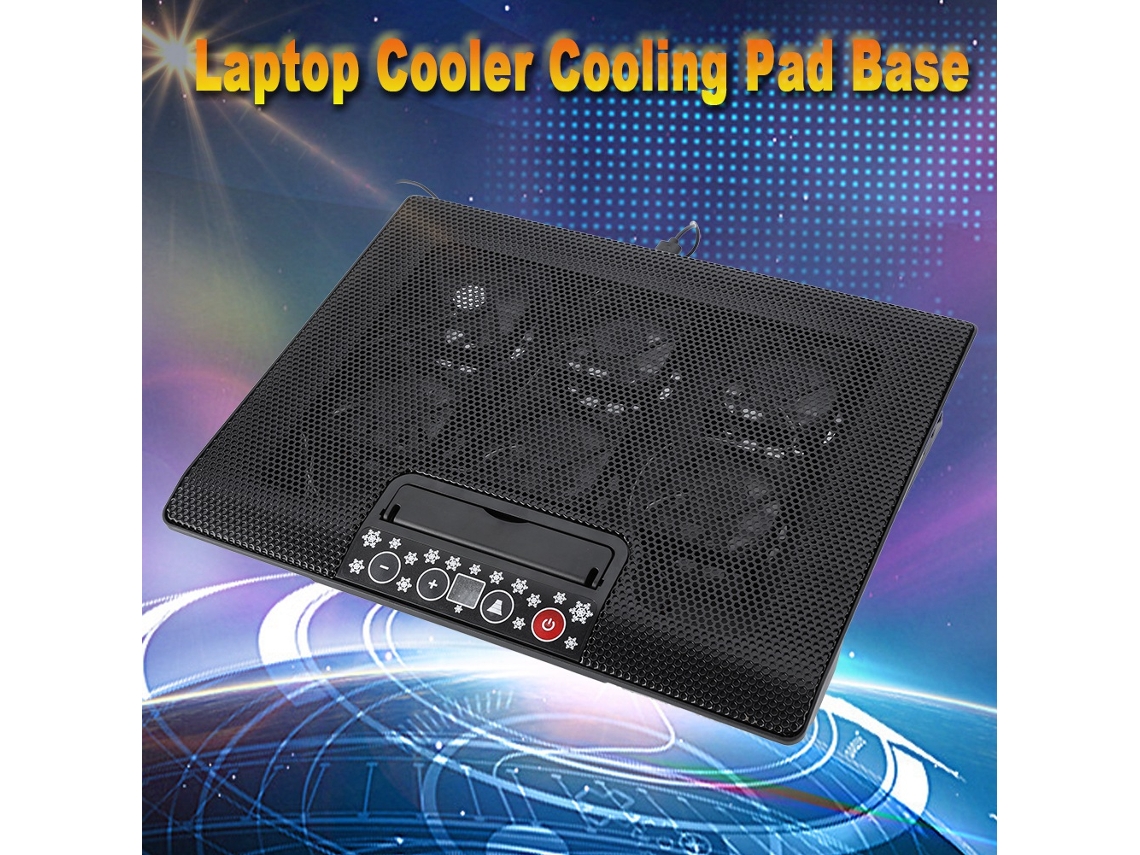 Raum-base De Resfriamento Para Notebook Com 6 Ventiladores Usb Ajustável Para Laptops Até 17"