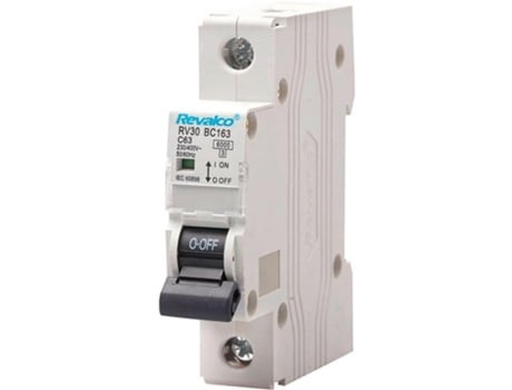 DISJUNTOR MAGNETOTERMICO  1P 10A C 6KA RESID/TÉRCIARIO
