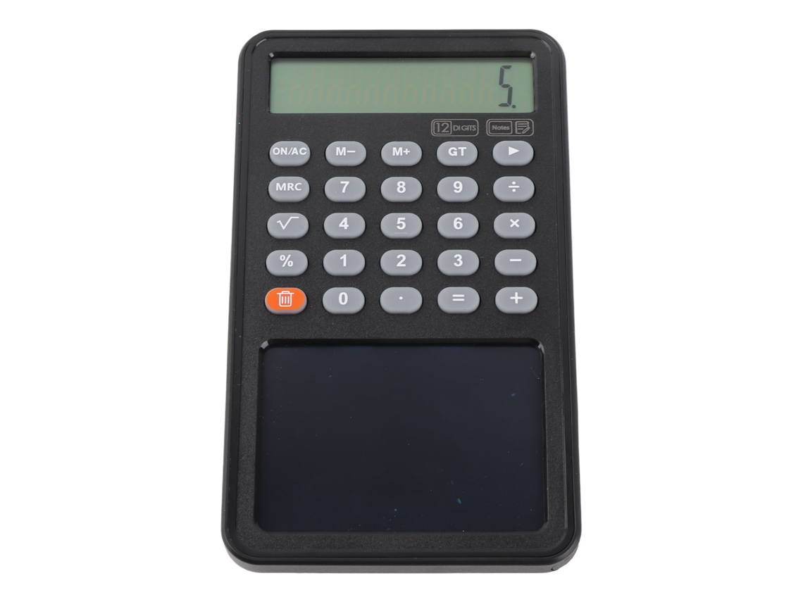 Calculadora Científica com Display Lcd 12 Dígitos e Bloco de Notas para Estudantes e Professores do Ensino Médio