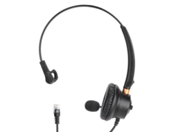 Aetheria fone de Ouvido para Telefone com Microfone Portátil Headset Profissional para Call Center e Escritório