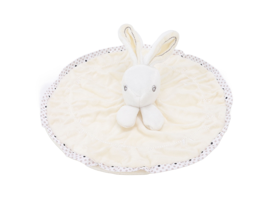 Mali toalha Aconchego Macia com Padrão Coelho Brinquedo Pelúcia para Bebê
