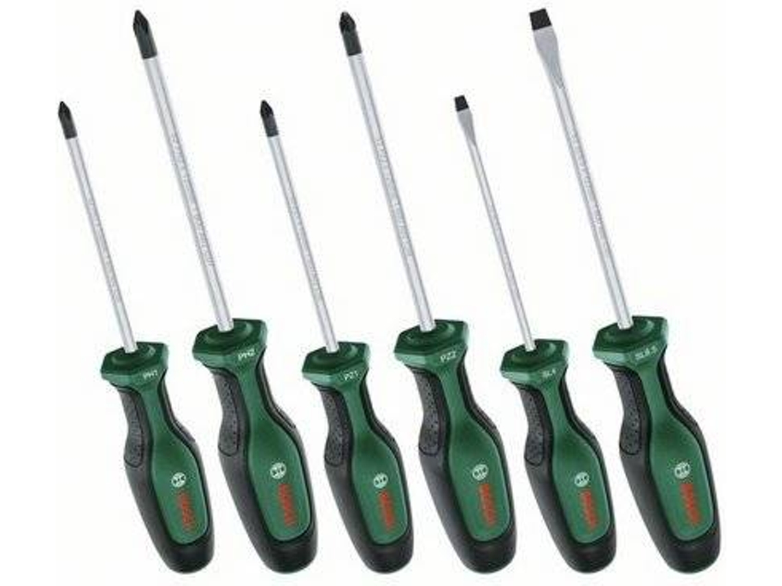 Conjunto de Chaves de Fendas BOSCH (6 Chaves)