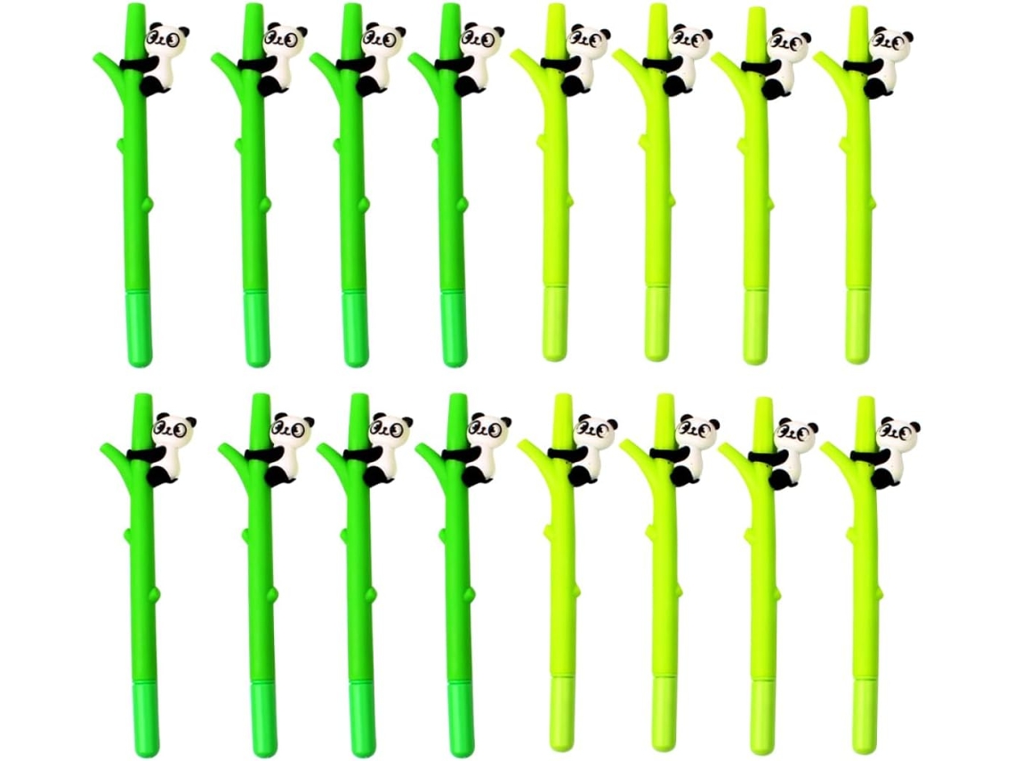 Conjunto De 16 Canetas Em Gel Stobok Para Estudantes, Com Estampa
