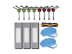Kit de peças de reposição para filtro de escova lateral, pano de esfregão para ecovacs deebot ozmo 920 950 t5 robô aspirador de pó, acessórios