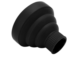 Secador De Cabelo Universal Dobrável, Difusor Portátil Para Viagem, Preto Ly Ebike