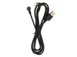 Cabo de carregamento LAXISCREED para controladores PS VR2, PS5, com conector tipo C de 90 graus, magnético