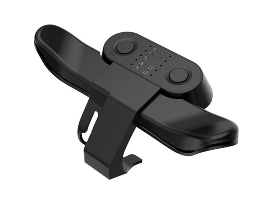 Para fixação de botão traseiro do controle Ps4 Dualshock4, botões de controle de jogo traseiro estendidos com turbo para acessório. Gh