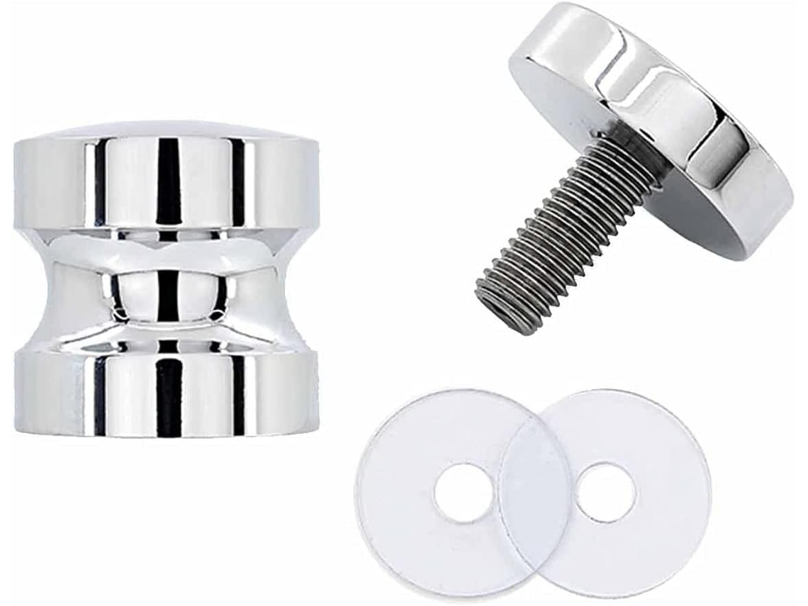 Puxadores Para Portas De Chuveiro, Em Aço Inoxidável, Nas Cores Preto E Prata, Ideais Para Portas De Vidro Deslizantes