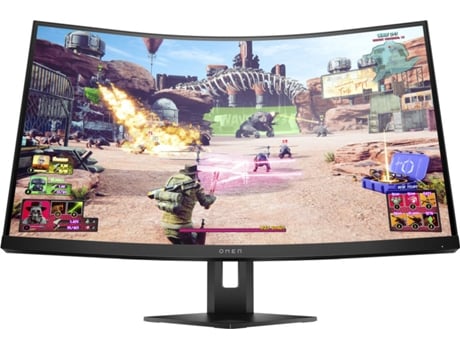 Monitor Curvo Gaming HP Omen 27c (27'' - 1 ms - 240 Hz - AMD FreeSync Premium Pro)