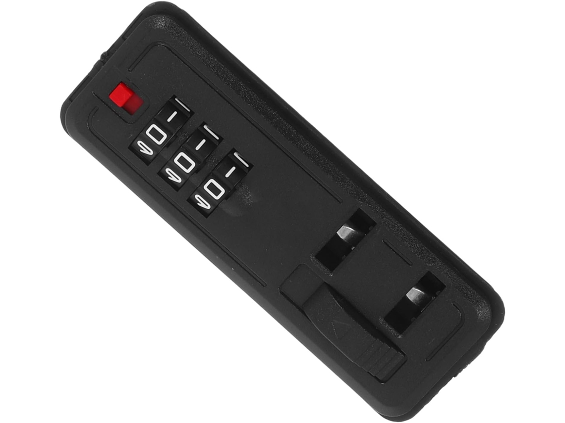 Cadeado Automático De Combinação Frcolor Para Malas Com Zíper Embutido, Ideal Para Malas Rígidas De Viagem