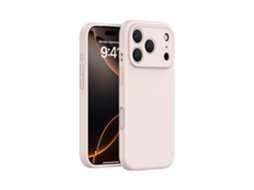 (rosa, Iphone 17 Pro) Capa De Silicone Líquido Para Iphone, Cobertura Total Sem Folgas, Proteção De Botão Em Peça Única.