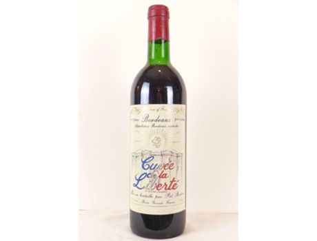 Vinho Tinto CUVÉE DE LA LIBERTÉ 1989 (75 cl - 1 unidade)